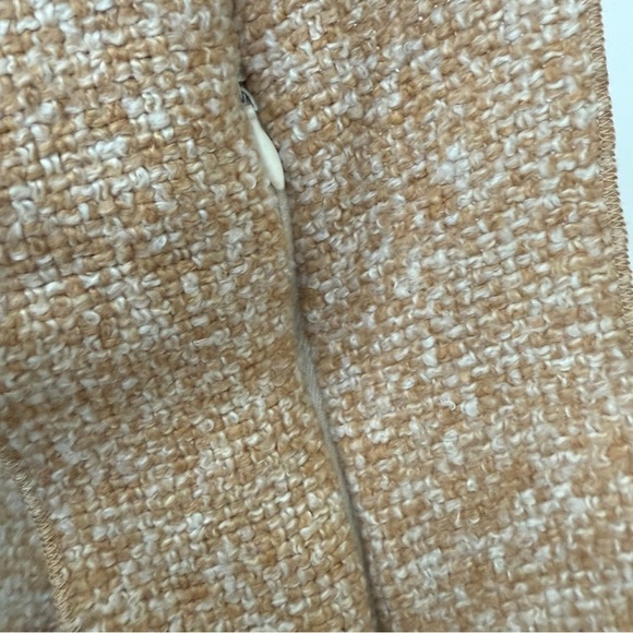 NWT!Oversized Heather Square Throw Pillow Dark Tan/Cream Threshold Studio McGee - Picture 6 of 7